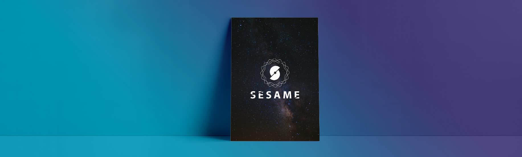 Mise en page du logo pour Ariane du projet SESAME