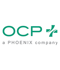 Logo OCP sur fond blanc
