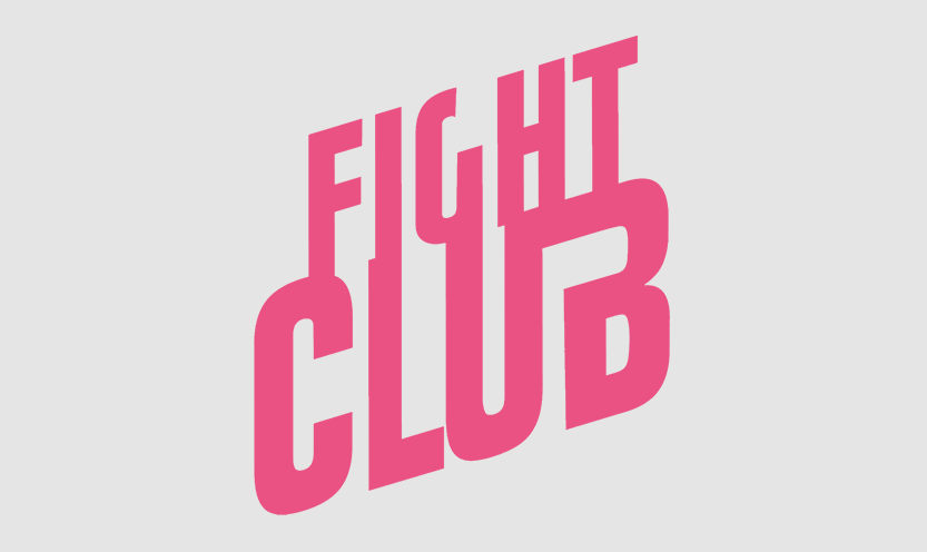typographie Fight club
