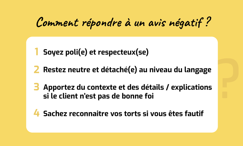 avis négatifs