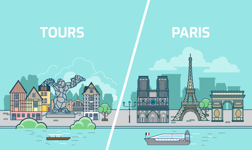 Tours vs Paris : choisir une agence locale pour votre communication